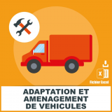 Fichier SMS adaptation aménagement véhicules
