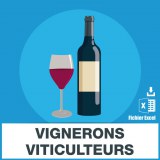 Base SMS vignerons viticulteurs