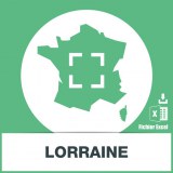 Base SMS sur la région Lorraine
