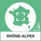 Base SMS sur la région Rhône-Alpes