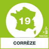 Base SMS département Corrèze 19