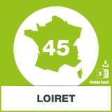 Base SMS département Loiret 45
