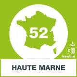 Base SMS département Haute-Marne 52