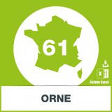 Base SMS département Orne 61
