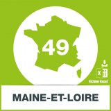 Base SMS département Maine-et-Loire 49