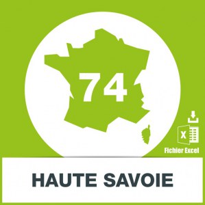 Base SMS département Haute-Savoie 74