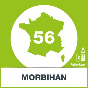 Base SMS département Morbihan 56