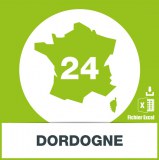 Base SMS département Dordogne 24