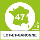 Base SMS département Lot-et-Garonne 47