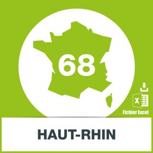 Base SMS département Haut-Rhin 68