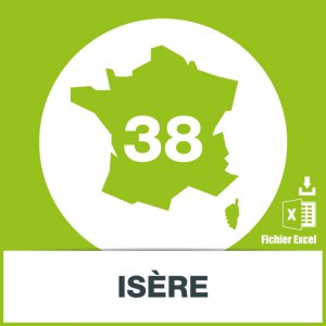 Base SMS département Isère 38