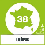 Base SMS département Isère 38