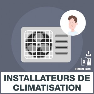 Base SMS des installateurs de climatisation