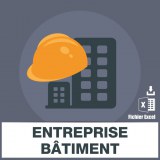 Base SMS des entreprises de batiment