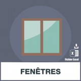 Base SMS des fenêtres