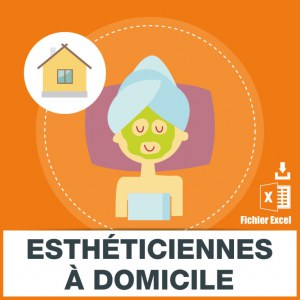 Base SMS des estheticiennes à domicile