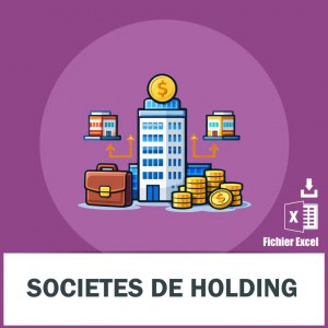 Base SMS sociétés holding