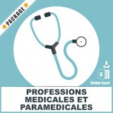 Numéros SMS professions médicales et paramédicales