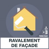 Base SMS ravalement de façades