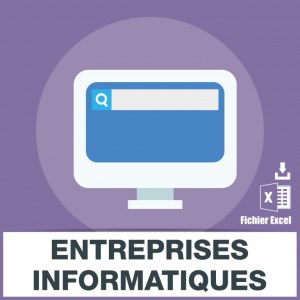 Base SMS entreprises informatiques