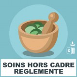 Base SMS soins hors cadre reglemente