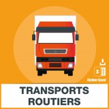 Base SMS transports routiers